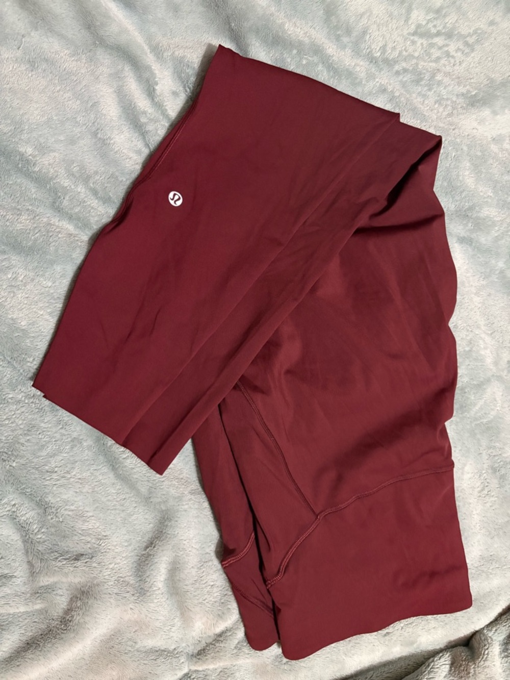 lululemon athletica Burgundy/Deep Red Workout Leggings